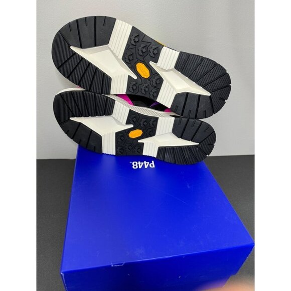 P448 Men's Sneakers Size 8.5 EUR 41 Aquamarine Dean Multicolor Suede Colorful - Picture 7 of 7